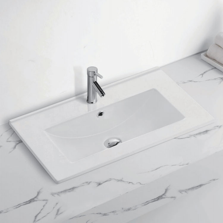 Jak mohu opravit a udržovat škrábance na svém keramickém umyvadle?